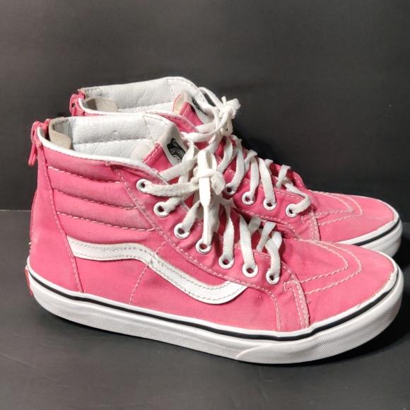red vans girl shoes